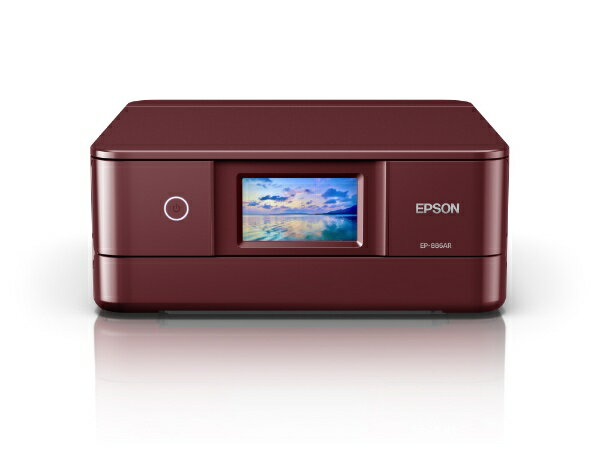 エプソン EPSON EP-886AR カラーインクジェット複合機 Colorio カラリオ レッド カード/名刺～A4