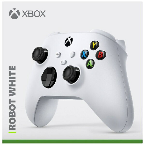 X box マイクロソフト Microsoft 純正 Xbox ワイヤレス コントローラー ロボット ホワイト QAS-00006 Xbox Series X S/Xbox One/PC