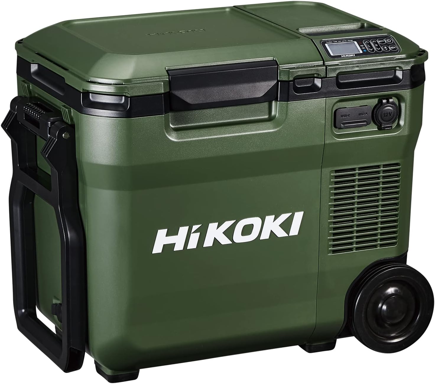 【1日限定】2月20日00:00~23:59 抽選で最大100%ポイントバック！訳あり HiKOKI ハイコーキ 18V－14.4V コードレス冷温庫コンパクトタイプ フォレストグリーン 本体のみ UL18DC-NMG