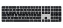 Appleシリコン搭載Macモデル用Touch ID搭載Magic Keyboard テンキー付き- 英語(US)- ブラックキー シルバー(2)