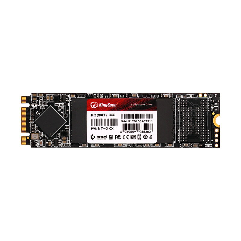 【新品】256GB KingSpec M.2 SATA SSD [NT-256-T] (3D TLC 2280)