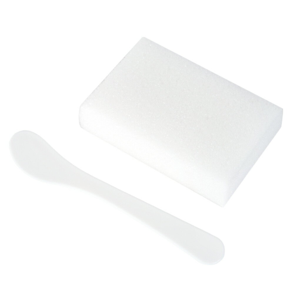 ヘラ+スポンジ5枚セット