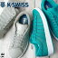 ケースイス K-SWISS レディース スニーカー 95029 HOKE HEATHER CMF ローカット スウェット カジュアル 491 ティールブルー 096 グレー 送料無料 あす楽 evid |5