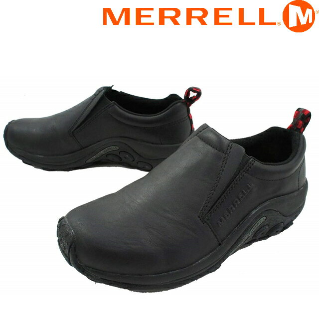 メレル MERRELL ジャングルモック メンズ スリッポン 567113 JUNGLE MOC アウトドア カジュアル ウォーキング ブラック BLACK 黒 送料..