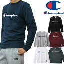 \5%クーポン有 7/15限定/チャンピオン Champion メンズ C3-J426 ロングスリーブTシャツ ティーシャツ ベーシック チャンピオン 長袖 丸...