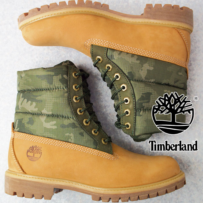 楽天ワールド靴店＼最大1000円クーポン有 6/2迄／ティンバーランド Timberland ワークブーツ メンズ TB0A1ZRH プレミアム 6インチ キルトブーツ ショートブーツ レースアップ 送料無料 あす楽 evid |6