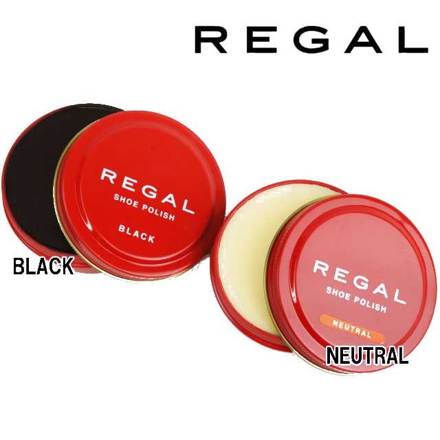 ＼最大5%クーポン有 5/16 1:59迄／あす楽リーガル TY16 シューポリッシュ(缶) 50g SHOE POLISH NEUTRAL・BLACK アフターケア シューケアケア用品 ツヤ革靴用ツヤ出しクリーム 保護