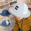 ザ・ノース・フェイス 男の子 女の子 ベビー キッズ スクエアロゴメッシュハット NNJ02002 メッシュハット 帽子 ぼうし 子供 紫外線対策 あご紐 UN...