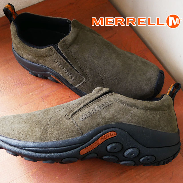 \ポイント7倍 11/27 1:59迄/メレル MERRELL メンズ スリッポン ジャングルモック カジュアルシューズ モックシューズ アウトドア 撥水 軽量...