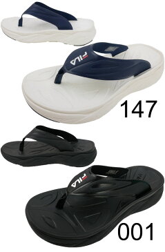 フィラ FILA メンズ レディース サンダル ゼン トングサンダル 厚底サンダル スライドサンダル カジュアルシューズ 靴 1SM00741 147 ホワイト/ブルー 白 001 ブラック 黒 【送料無料】 evid