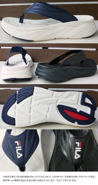 フィラ FILA メンズ レディース サンダル ゼン トングサンダル 厚底サンダル スライドサンダル カジュアルシューズ 靴 1SM00741 147 ホワイト/ブルー 白 001 ブラック 黒 【送料無料】 evid