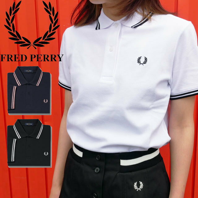 【ポイント7倍】【送料無料】【あす楽】フレッドペリー FRED PERRY レディース フレッドペリーシャツ ポロシャツ 半袖シャツ 襟付き トップス ウェア月桂樹 鹿の子 アパレル G3600 evid