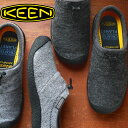 キーン KEEN メンズ スリッポン ハウザー 3 スライド アウトドア カジュアルシューズ 靴 チャコールグレーフェルト グレーフェルト 1025549 10...