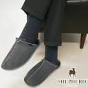 ＼ポイント7倍 4/20限定／シェパード SHEPHERD メンズ クロッグサンダル ルームシューズ サボサンダル コンフォートシューズ 室内履き 社内履き HUGO シェファード ボア 羊 靴 S4514 16 シェパードアスファルト 送料無料 あす楽 evid