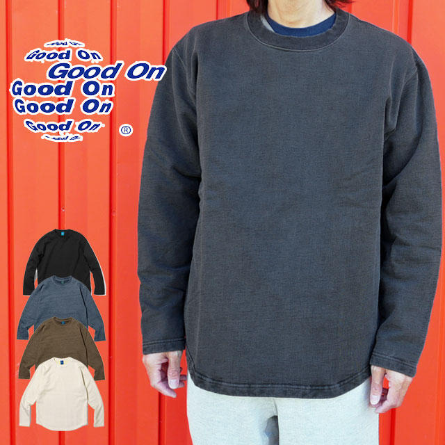 \ポイント7倍 12/1迄/グッドオン Good On スウェット メンズ レディース ラフクルースウェット トレーナー トップス カットソー コットン カジュ...