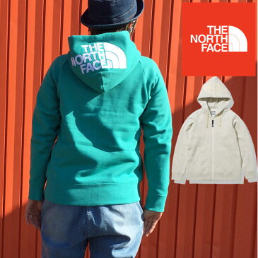 【あす楽】ザ・ノースフェイス THE NORTH FACE パーカー レディース リアビューフルジップフーディー ジップアップ 裏起毛 防寒 ウエア 長袖 スウェット フード トップス アウター NTW62130 アウトドア キャンプ プレゼント GIFT 緑 灰色 【送料無料】 evid