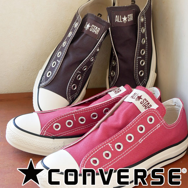 【最大7%クーポン】【送料無料】【あす楽】 コンバース CONVERSE メンズ レディース スリッポン オールスター スリップ 3 OX スニーカー ローカット カジュアルシューズ 靴 キャンバススニーカー 31307041 ブラウン 31307040 テラコッタピンク evid |6のサムネイル