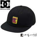 ディーシーシューズ DC SHOES キャップ メンズ レディース アンディ・ウォーホル コレクション 帽子 コラボ ユニセックス ブラック 黒 ワンサイズ フ...