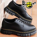 【返品交換送料無料】ドクターマーチン Dr.Martens メンズ 3ホールシューズ RIKARD 3I ローカット 厚底 カジュアルシューズ オックスフォード...