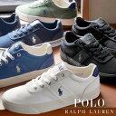 \最大1000円クーポン有 7/19 20時~/ポロ ラルフローレン POLO RALPH LAUREN レディース スニーカー ハンフォード ローカット カジュアルシューズ P31T クリーム ブラック 黒 ネイビー ブルー グリーン 靴 送料無料 evid