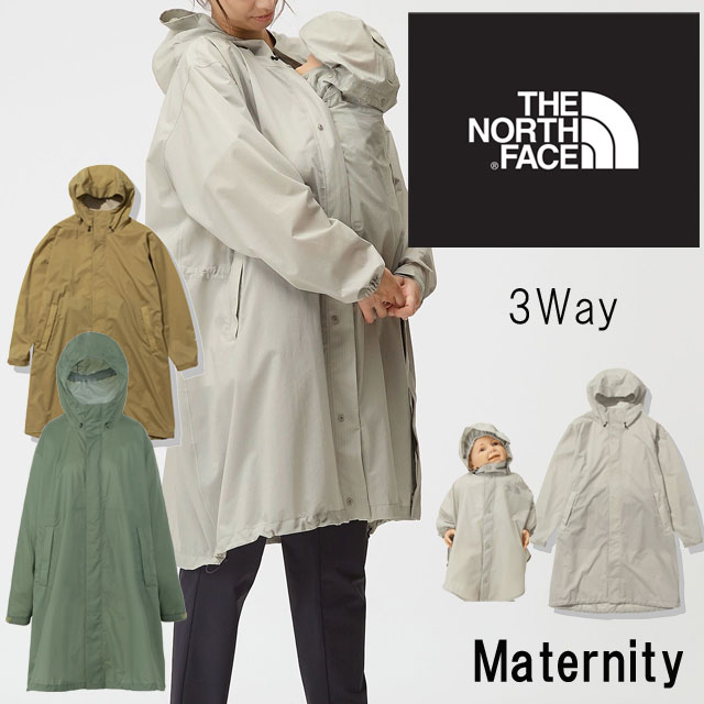 ■商品説明 ザ・ノースフェイス THE NORTH FACE マタニティレインコート NPM12301 レディース ベビー レインポンチョ ケルプタン(KT) ティングレー(TI) ※こちらは専用梱包材なしの商品のみのお届けとなります。 妊娠中も産後もベビーと一緒に着用できる、 レインコートとベビーポンチョのセットアイテム。 ベビーポンチョのシルエットをアップデートしました。 コートのフロントファスナーにベビーポンチョを連結でき、 子供を抱っこした上からの着用が可能です。 ベビーポンチョは、裾丈を調整して単体で子供に着せることができ、 親子でおそろいのコーディネートが楽しめます。 妊娠中に大きくなるお腹を考慮したゆとりのあるシルエットで、 ウエストや裾はドローコードで調節可能。 植物由来のリサイクルナイロン素材を使用した、 軽くしなやかな生地を使用。 肌触りがよいビーズ加工を施した透明ラミネートフィルム、 Clear-Dを採用しています。 コートとポンチョにはそれぞれリフレクトロゴを配置し、 夜間や悪天候時の視認性が向上。 携行に便利なスタッフサック付き。 体型変化の激しい妊娠中から、 子供との外遊びが増える産後まで長期間着用できる、 THE NORTH FACEがアウトドアで培った技術を生かしたアイテムです。 ・コートフロントファスナーにベビーポンチョを連結可能 ・リフレクターロゴ ・コート ウエストと裾にドローコード入り ・ベビーポンチョのフード取り外し可能 【検索用キーワード】 ギフト Gift プレゼント PRESENT 子供の日 正規品 誕生日 バースデー birthday 母の日 クリスマス シンプル カジュアル 妊娠中 妊婦 出産準備 産前産後 ゆったり リラックス キャンプ アウトドア にんぷさん 妊婦服 マタニティウェア あかちゃん カッパ かっぱ 梅雨 台風 レインジャケット 3ウェイ 2ウェイ ベビー用 khaki brown カーキブラウン 茶色 茶系 抱っこ紐 ■素材 HYVENT Clear D（2.5層） ECO（表側：ナイロン100％、裏側：ポリウレタンラミネーション） ■商品カテゴリ THE NORTH FACE ザ ノースフェイス はこちら THE NORTH FACE ザ ノースフェイス レディース はこちら その他アイテム アパレル はこちら メーカー希望小売価格はメーカーカタログに基づいて掲載しています QQBEB　　「SK」ザ・ノースフェイス THE NORTH FACE 妊娠中も産後もベビーと一緒に着用できる、レインコートとベビーポンチョのセットアイテム。ベビーポンチョのシルエットをアップデートしました。コートのフロントファスナーにベビーポンチョを連結でき、子供を抱っこした上からの着用が可能です。ベビーポンチョは、裾丈を調整して単体で子供に着せることができ、親子でおそろいのコーディネートが楽しめます。妊娠中に大きくなるお腹を考慮したゆとりのあるシルエットで、ウエストや裾はドローコードで調節可能。植物由来のリサイクルナイロン素材を使用した、軽くしなやかな生地を使用。肌触りがよいビーズ加工を施した透明ラミネートフィルム、Clear-Dを採用しています。コートとポンチョにはそれぞれリフレクトロゴを配置し、夜間や悪天候時の視認性が向上。携行に便利なスタッフサック付き。体型変化の激しい妊娠中から、子供との外遊びが増える産後まで長期間着用できる、THE NORTH FACEがアウトドアで培った技術を生かしたアイテムです。 ■商品カテゴリ THE NORTH FACE ザ ノースフェイス はこちら THE NORTH FACE ザ ノースフェイス レディース はこちら その他アイテム アパレル はこちら