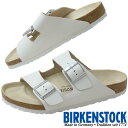 ビルケンシュトック BIRKENSTOCK アリゾナ BS サンダル メンズ レディース コンフォートサンダル ホワイト 白 ノーマル幅 0051131 ナロー幅 0051133 ストラップサンダル 送料無料 あす楽 evid