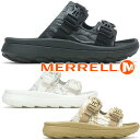 ＼最大1000円クーポン有5/1限定／メレル MERRELL サンダル メンズ リカバリーサンダル ハット ウルトラ ラップ スポーツサンダル コンフォートサンダルJ005313 ブラック J005315 コヨーテ J005317 ホワイト 靴 送料無料 あす楽 evid |6