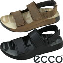 エコー ecco メンズ サンダル コンフォートサンダル スポーツサンダル レザーサンダル 500944 01001 ブラック 02482 ココアブラウン 送料...