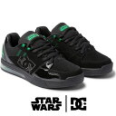 ＼最大 200円OFFクーポン有 4/29迄／ディーシーシューズ DC SHOES メンズ レディース スニーカー スターウォーズ SW バーサタイル コラボモデル ローカット カジュアルシューズ DM232115 BGN ブラック/グリーン ルーク・スカイウォーカー 靴 送料無料 あす楽 evid |6