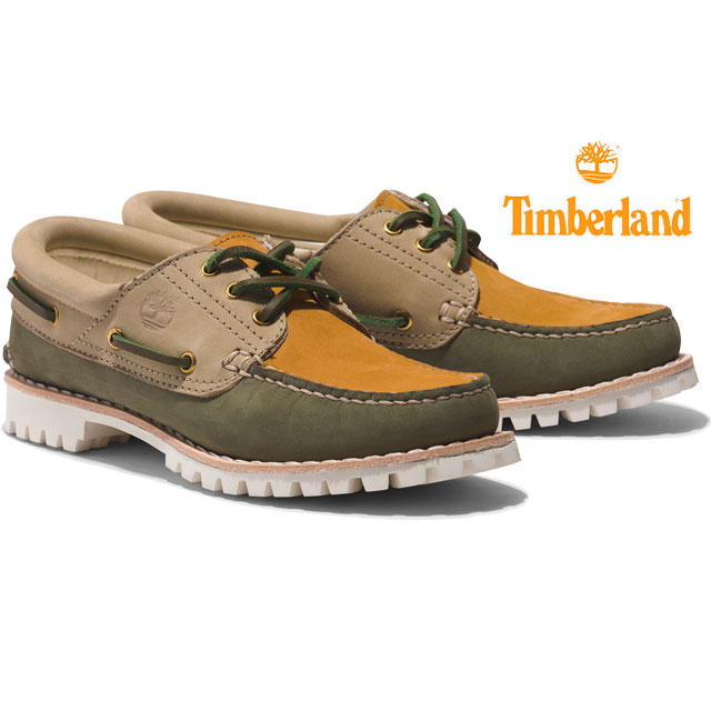 ティンバーランド Timberland デッキシューズ レディース ノレーン ハンドソーン ボートシューズ モカシン カジュアルシューズ 0A2N3D ダークグリーン 靴 送料無料 あす楽 evid 6