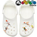 クロックス crocs ジビッツ Jibbitz スペースジャム2 キャラクター 5Pack 5個セット アクセサリー シューチャーム ラバークロッグ用アクセサリー 10009192 バッグスバニー トゥイーティー 小物 送料無料 evid |2