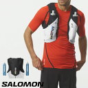 サロモン SALOMON メンズ レディース ランニングベスト ADV スキン 12 レースフラッグ ユニセックス アウトドア トレイルランニング 12L フラスク付 トレラン マラソン 登山 LC2012400 ブラック/ホワイト BAG バッグ バック 送料無料 あす楽 evid