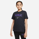 \最大10%クーポン有 5/15限定/ナイキ 女の子 キッズ ジュニア Tシャツ YTH ガールズ NSW トレンド BF S/S 半袖 DV6137-045 ウェア アパレル 服 送料無料 evid(4)