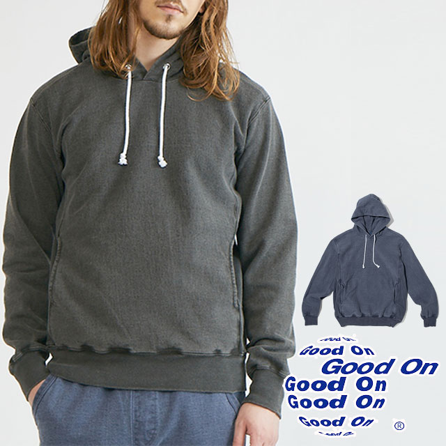 \ポイント7倍 12/1迄/グッドオン Good On パーカー メンズ レディース GOBW1913 ヘビープルオーバーフードスウェット パーカー フーディー...