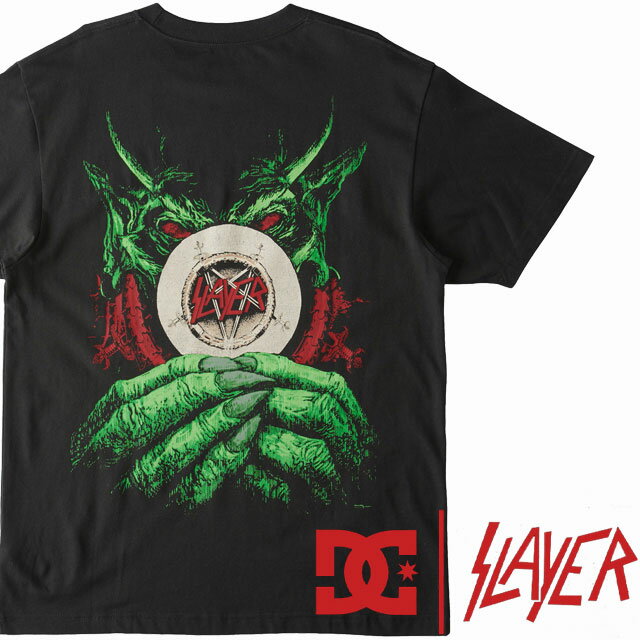 \ポイント7倍 12/1迄/ディーシーシューズ DC SHOES メンズ レディース Tシャツ スレイヤー SHOECO HSS SLAYER コラボ トップス...