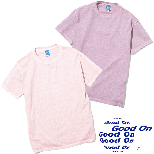 \ポイント7倍 12/1迄/グッドオン Tシャツ メンズ ショートスリーブクルーTシャツ レディース 半袖 ティーシャツ トップス 丸首 カットソー ウェア ア...