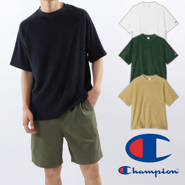 ＼5%OFFクーポン有 5/27 1:59迄／チャンピオン Tシャツ メンズ C3-Z333 ショートスリーブティーシャツ ..