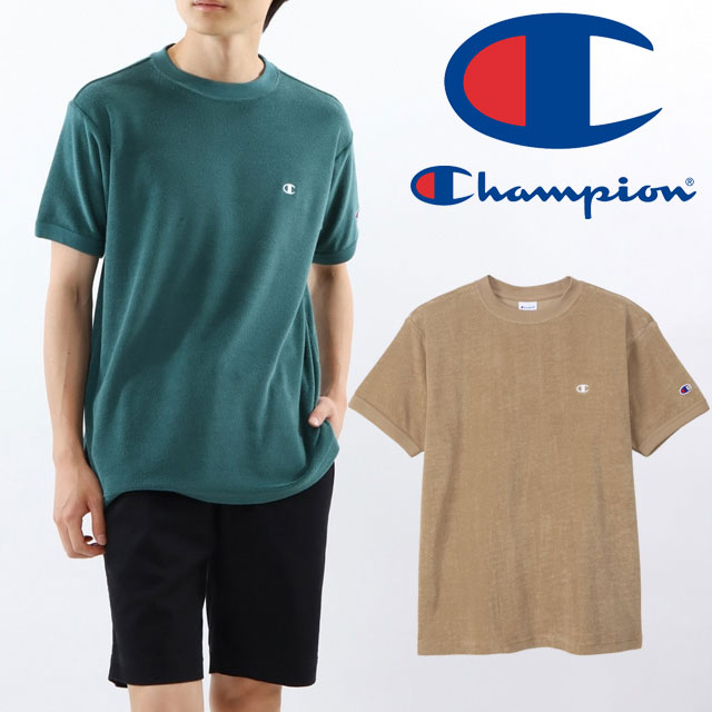 ＼5%OFFクーポン有 5/27 1:59迄／チャンピオン Tシャツ メンズ C3-X359 ショートスリーブTシャツ パイ..