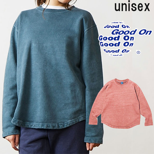 \ポイント7倍 12/1迄/グッドオン ラフクルースウェット メンズ GOBW1609P トレーナー レディース トップス クルーネック ユニセックス プルオー...