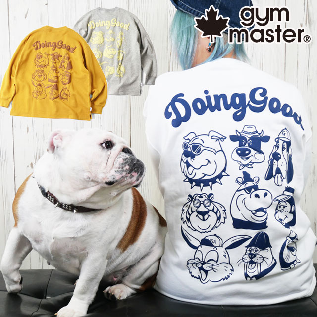 \ポイント7倍 12/1迄/ジムマスター トップス スウェット メンズ G421705 10.3oz Doing GoodスウェットビッグTee トレーナー ロ...