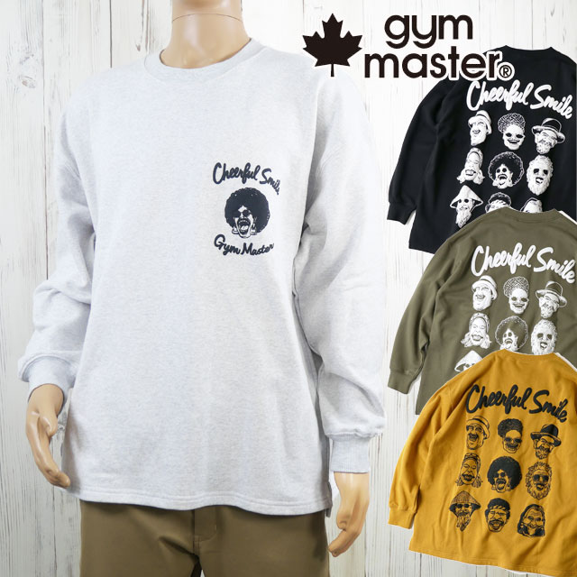 \ポイント7倍 12/1迄/ジムマスター トップス メンズ G421704 10.3oz Cheerful SmileスウェットビッグTee トレーナー ロンT...