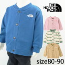 \5%クーポン有 7/15限定/ザ・ノース・フェイス カーディガン キッズ ベビー NTB12560 スウェットロゴジャケット アウター ブルゾン 長袖 ウェア トップス ベビー用品 赤ちゃん 出産祝い キャンプ アウトドア オーガニックコットン100% 最強翌日配送 メール便送料無料 evid