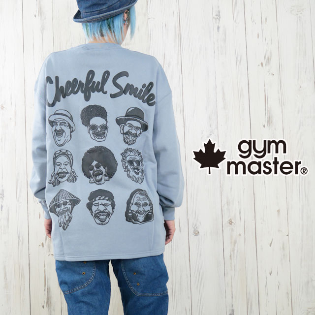 \ポイント7倍 12/1迄/ジムマスター スウェット メンズ G421704 トップス 長袖 レディース 10.3oz Cheerful Smileスウェットビ...