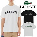 ラコステ Tシャツ メンズ TH2299 ヘビーウェイトブランドネームロゴTシャツ 半袖 トップス ティーシャツ カットソー ウエア アパレル 服 レディース ...