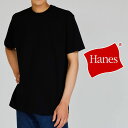 \ポイント10倍 7/11 1:59まで/ヘインズ|Hanes Tシャツ メンズ HM1-B201 T-SHIRTS KURO 半袖 レディース ティーシャツ ...