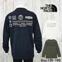 ザ・ノース・フェイス ロングTシャツ キッズ ジュニア NTJ12565 ロングスリーブサンシェードティー ラッシュガード 長袖 UVプロテクト トップス Tシャツ 水着 耐塩素 アウトドア かぶり 紫外線対策 アパレル 子供服 最強翌日配送 メール便送料無料 evid