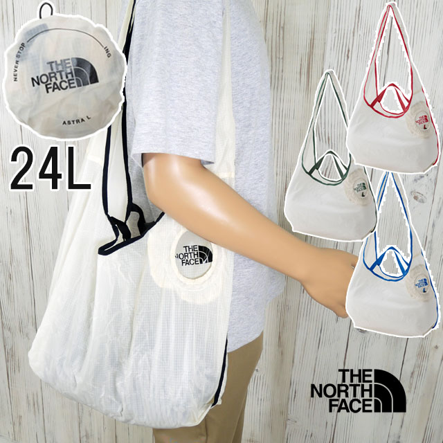 ザ・ノース・フェイス エコバッグ メンズ NM82503 レディース ショルダーバッグ アストラL 斜め掛け 肩掛け 手持ち コンパクト トートバッグ 持ち運び 軽い 鞄 ロゴ プリント キャンプ アウトドア 黒 赤 緑 青 メール便送料無料 最強翌日配送 evidのサムネイル