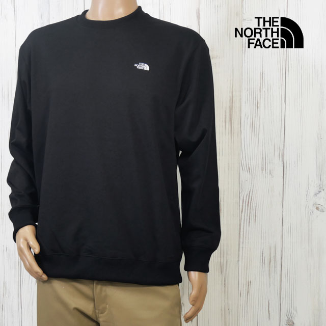 ＼5時間限定!最大10%クーポン有／ザ・ノース・フェイス スモールロゴヘザースウェットクルー メンズ スウェット トップス 長袖 アパレル アウトドア 服 黒 イージーケア NT62532 メール便送料無料最強翌日配送 evid