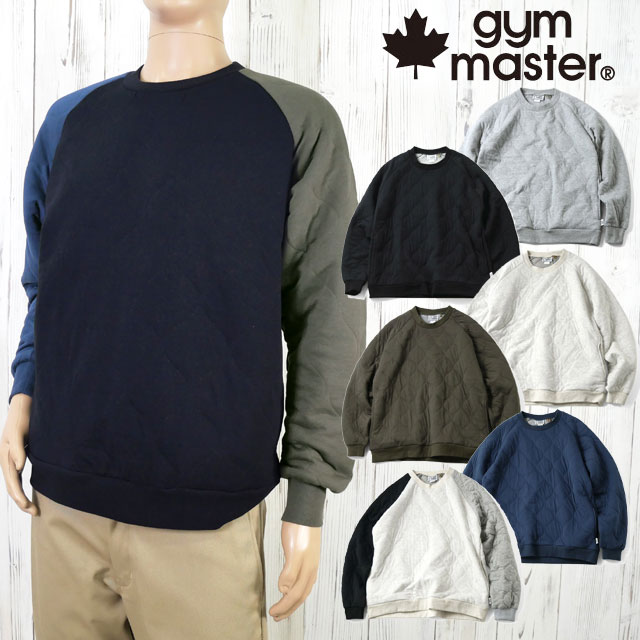 ＼5時間限定!最大10%クーポン有／ジムマスター トレーナー メンズ G633702 ウェーブキルトクルーネック プルオーバー ウェア アウター トップス ウェア上着 長袖 中綿 防寒 キルティング アパレル 最強翌日配送 送料無料 evid