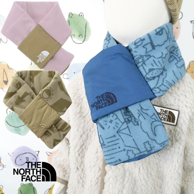 ＼最大5%クーポン有 12/7迄／ザ・ノース・フェイス ベビー マイクロフリース キャンベルフリースマフラ..